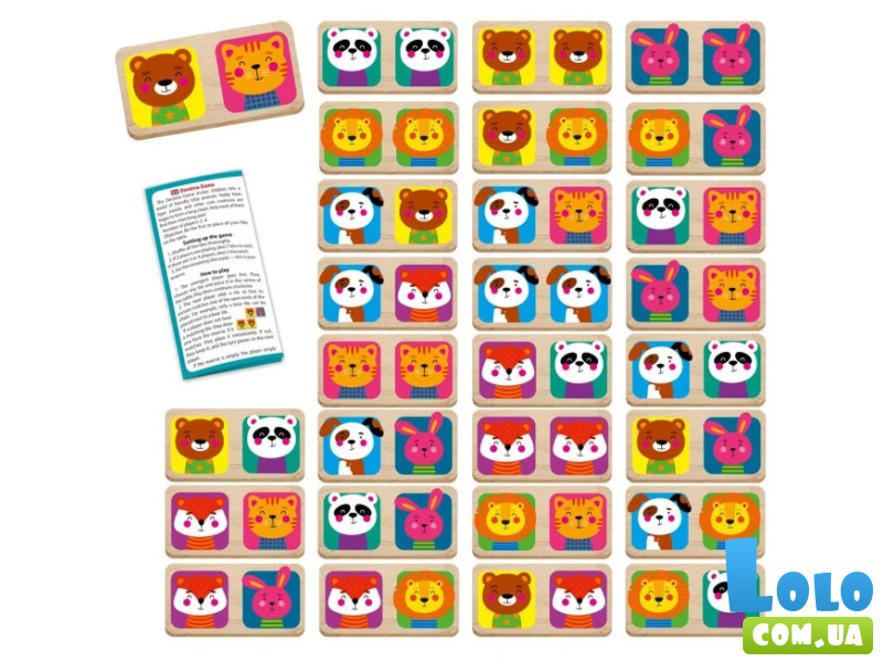 Настольная игра Roter Kafer Домино, Vladi Toys