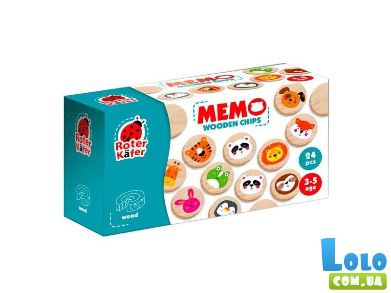 Настольная игра Roter Kafer Мемо, Vladi Toys