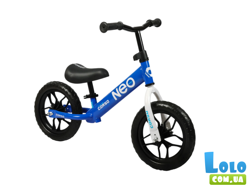 Беговел детский Corso Neo (синий)