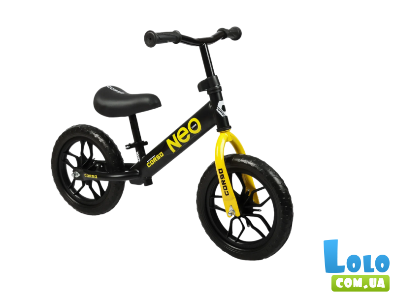 Беговел детский Corso Neo (черный)