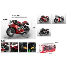 Мотоцикл металлопластиковый (в ассортименте)