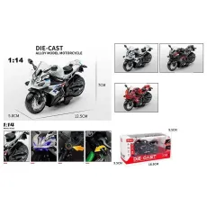 Мотоцикл металлопластиковый (в ассортименте)