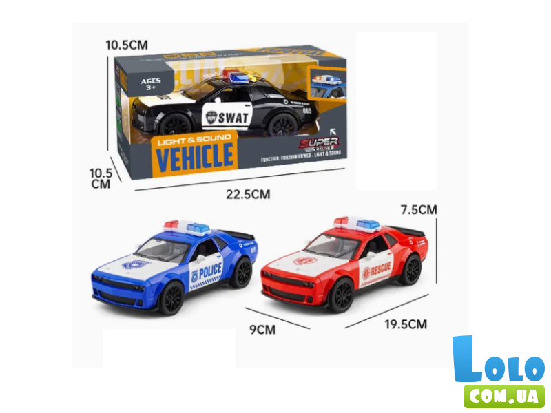 Машина Полиция (в ассортименте)