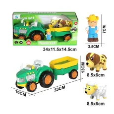 Трактор с фигурками