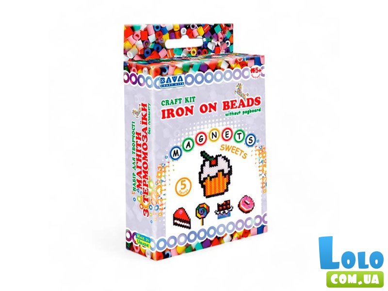 Магниты из термомозаики Сладости, Умняшка