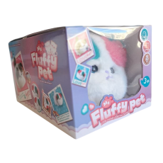 Мягкая интерактивная игрушка Кошка с цветными ушками