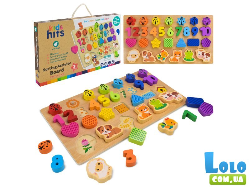 Деревянная доска-сортер, Kids Hits