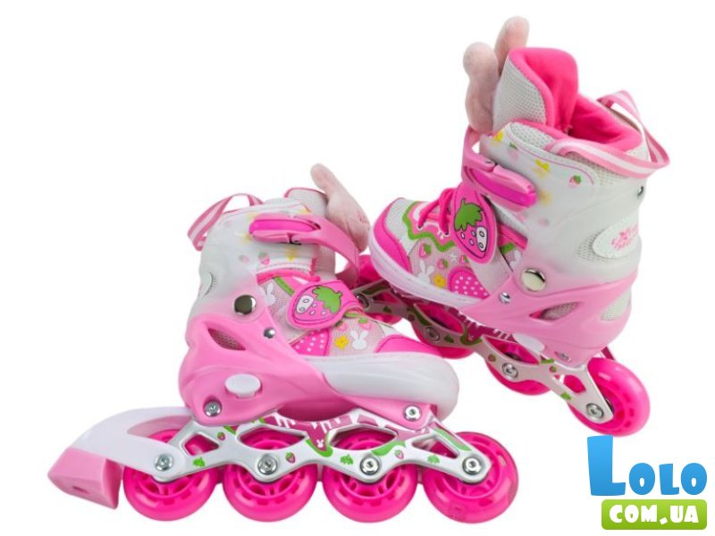 Детские ролики Extreme motion, S (30-33), розовые