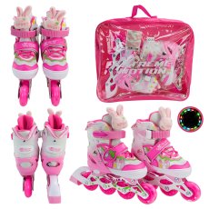 Детские ролики Extreme motion, S (30-33), розовые