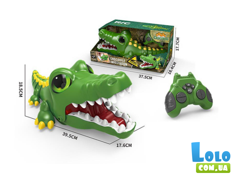Крокодил на радиоуправлении