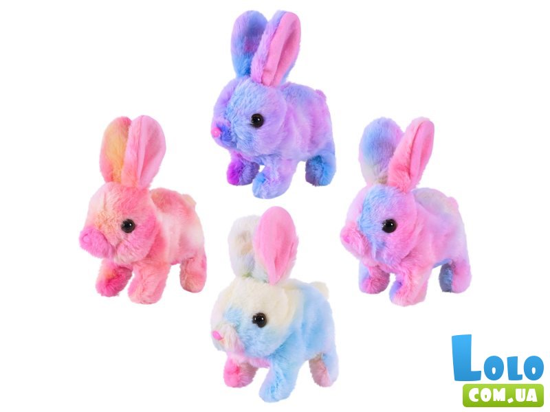 Мягкая интерактивная игрушка Кролик (в ассортименте)