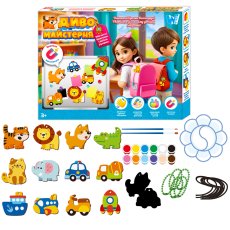 Набор для творчества Магнитные брелки Чудо мастерская, WToys
