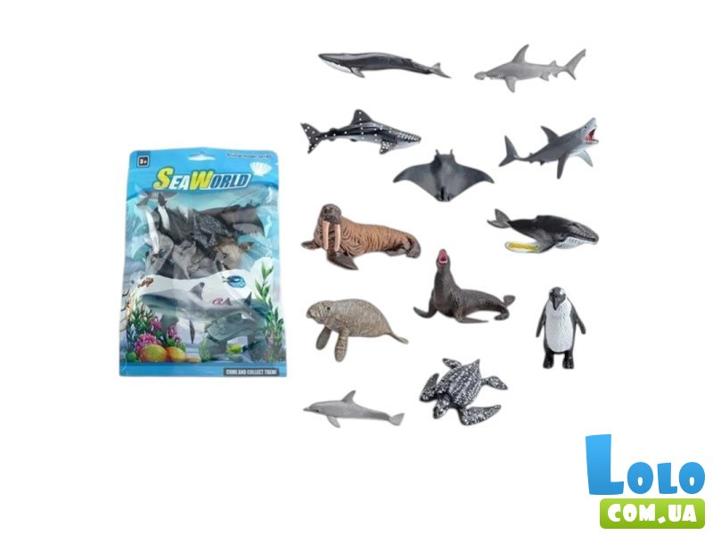 Набор фигурок Морские животные