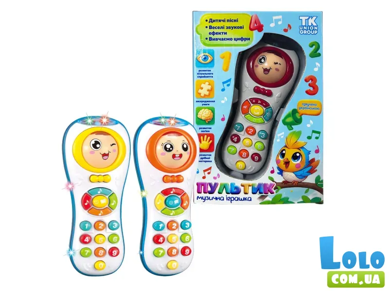 Развивающая игрушка Пульт, TK Group (в ассортименте)