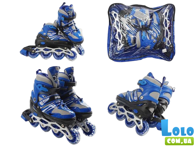 Детские ролики, S (29-33), синие
