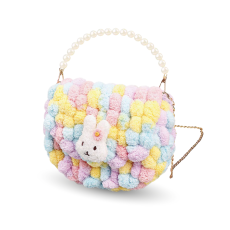 Набор для создания круглой сумочки Зайчик, Brushme (пастельный)