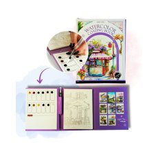 Набор для творчества Акварельный скетчбук Город, Brushme