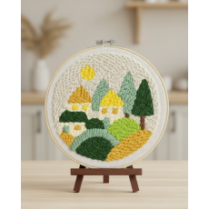 Набор для создания ковровой вышивки Место покоя, Brushme (20 см)