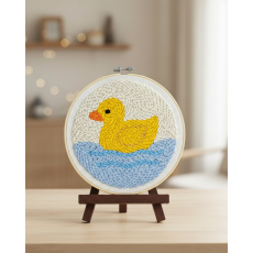 Набор для создания ковровой вышивки Пернатый друг, Brushme (20 см)