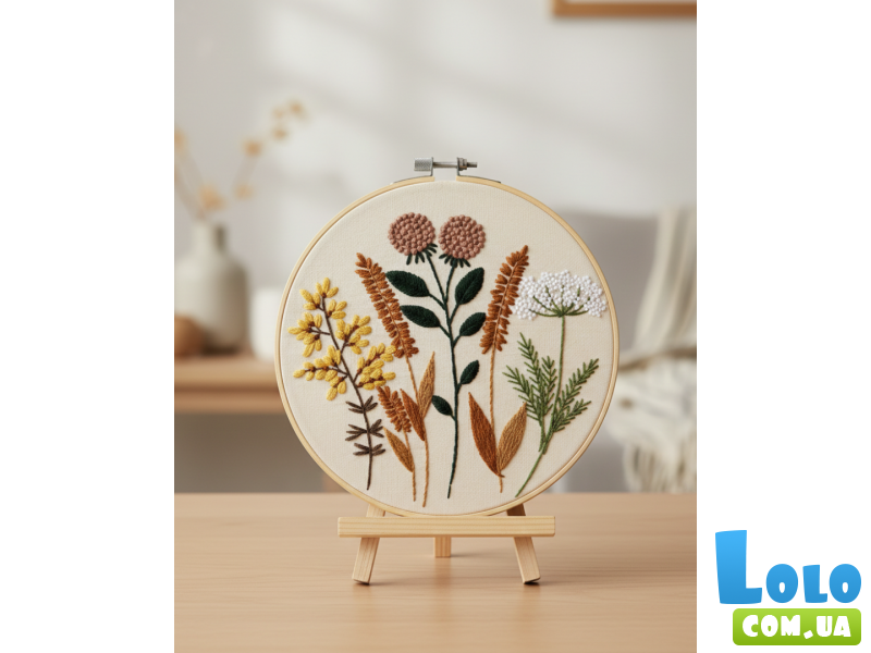 Набор для вышивки гладью Минимализм, Brushme (20 см)