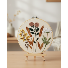 Набор для вышивки гладью Минимализм, Brushme (20 см)