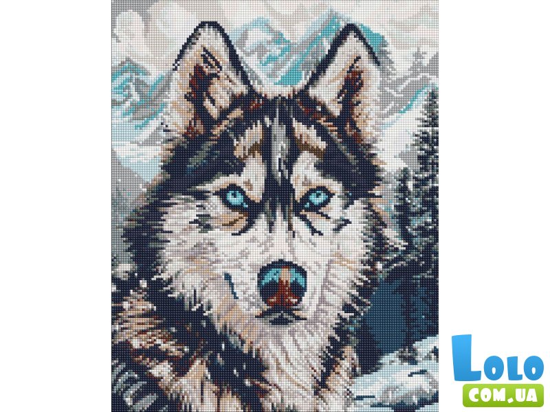 Алмазная мозаика Глаза севера, Идейка (40х50 см)