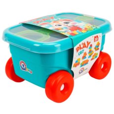 Конструктор в тележке, ТехноК (1393), 50 дет.