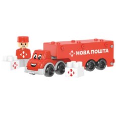 Конструктор металлический Фура Новая почта, ТехноК (1416), 135 дет.