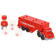 Конструктор металлический Фура Новая почта, ТехноК (1416), 135 дет.