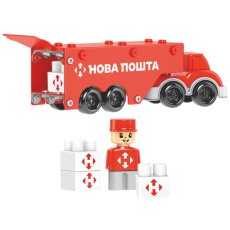 Конструктор металлический Фура Новая почта, ТехноК (1416), 135 дет.