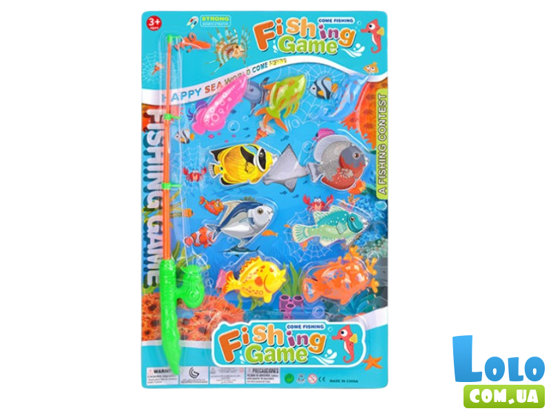 Игровой набор Рыбалка магнитная, 8 эл.