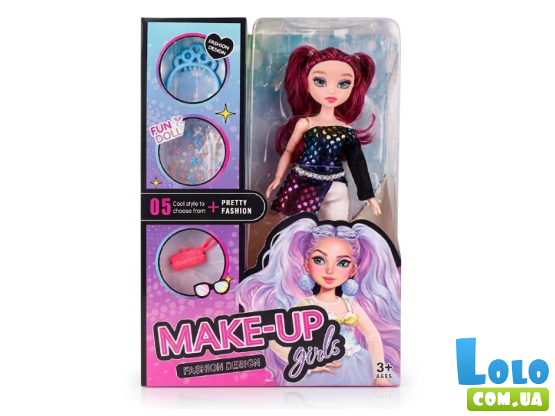 Кукла Make Up Girls с аксессуарами