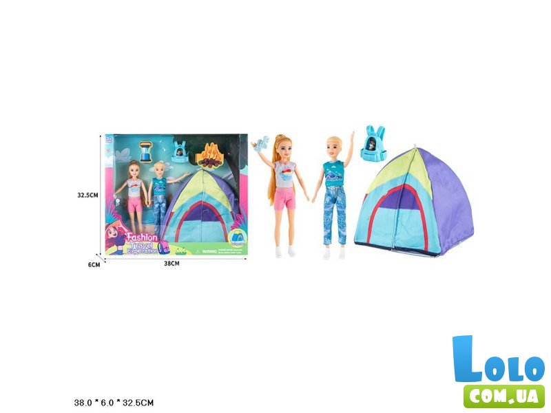 Набор кукол Кемпинг