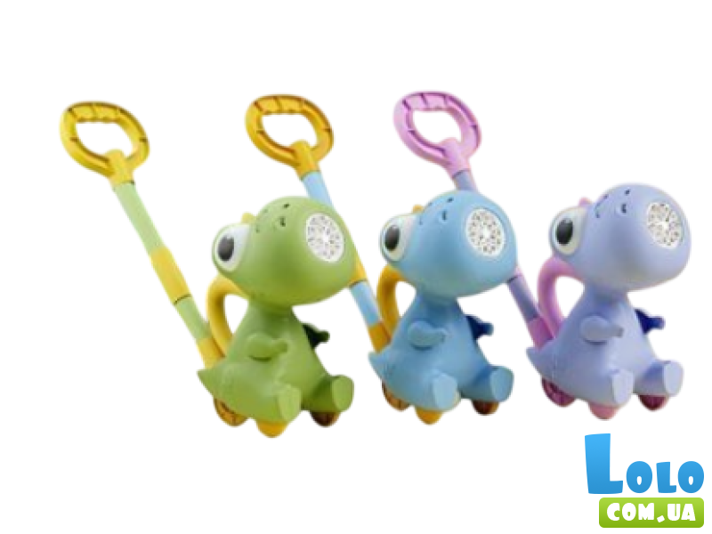 Мыльные пузыри-каталка Динозавр (в ассортименте)