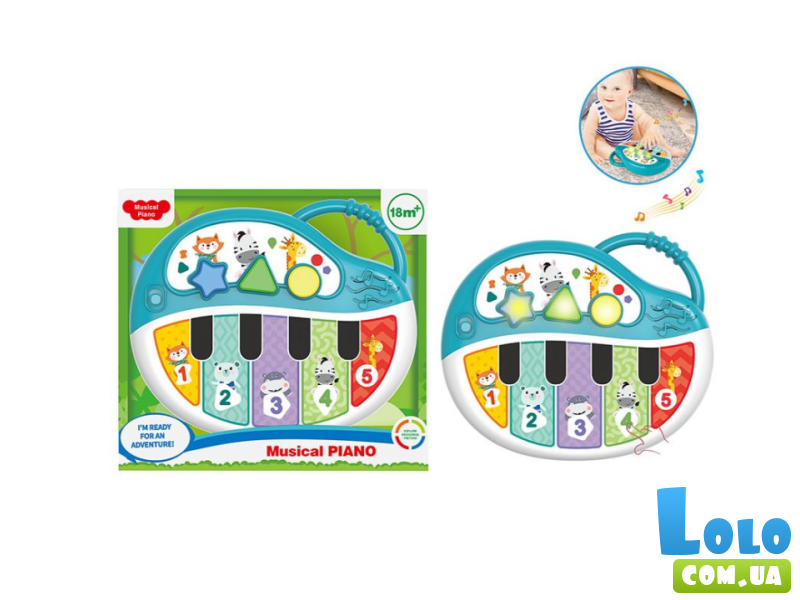 Пианино Цветные нотки