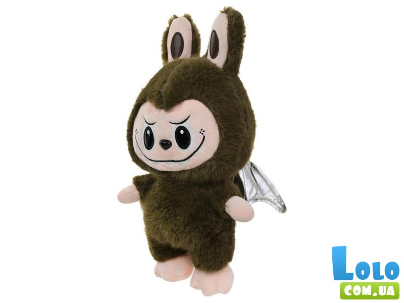 Мягкая игрушка Лабубу с крыльями, 30 см (brown)