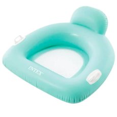 Плотик-кресло надувное, Intex (голубой)