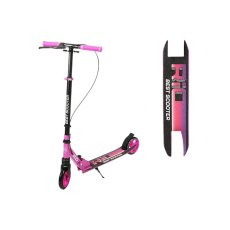 Самокат двухколесный Best Scooter Rio (черно-розовый)