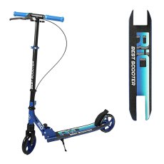 Самокат двухколесный Best Scooter Rio (черно-синий)