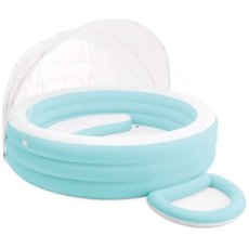 Бассейн надувной с навесом, Intex