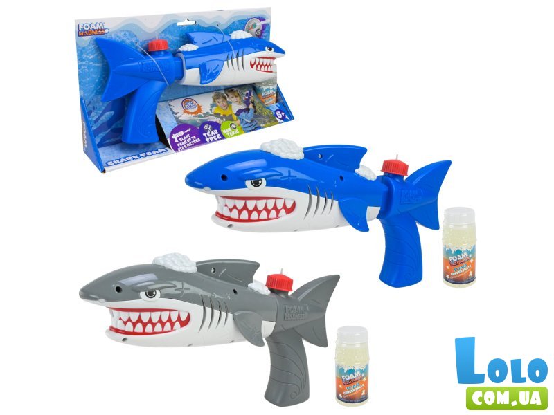 Бластер пенный Акула (в ассортименте)