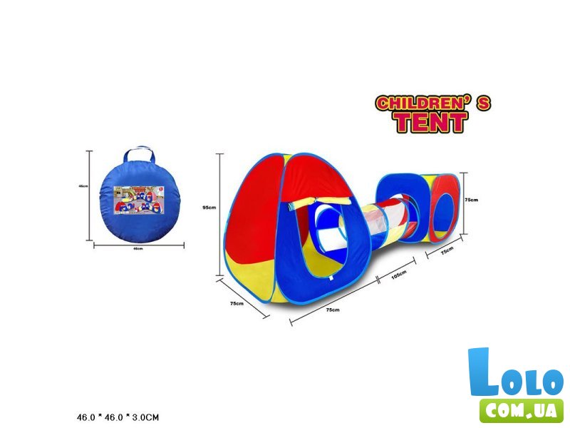 Палатка детская с переходом