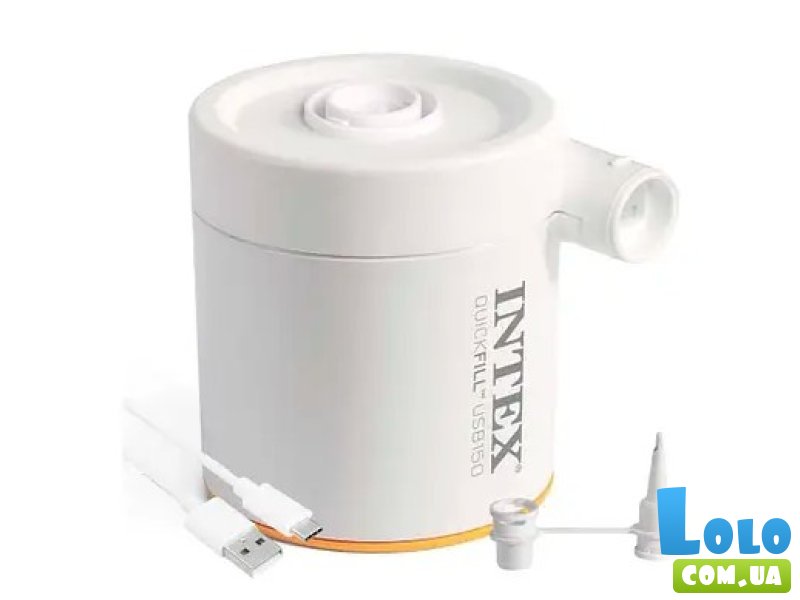 Насос электрический с 2 ​​насадками, Intex