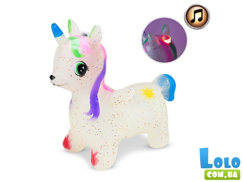 Стрибун резиновый Пони (в ассортименте)