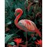 Алмазная мозаика Королевский фламинго, Strateg (40х50 см)