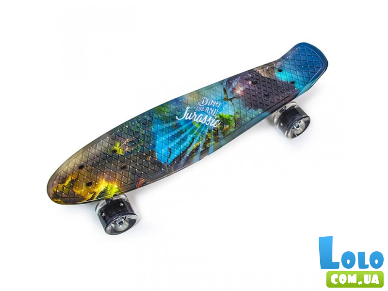 Скейт Пенни борд Динозавр