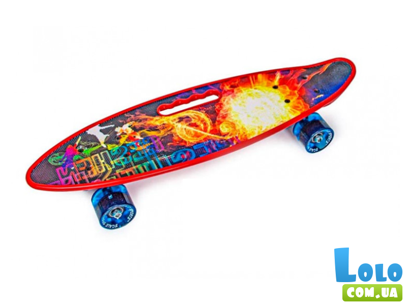 Скейт Scale Sports Geshen с ручкой