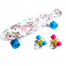 Скейт Пенни борд с цветочным принтом (в ассортименте)