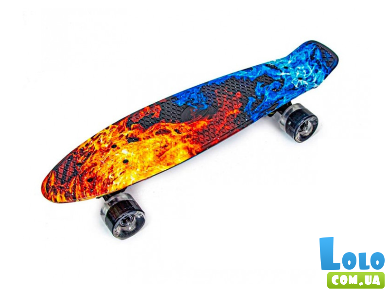 Скейт Fish Original Огонь и Лед
