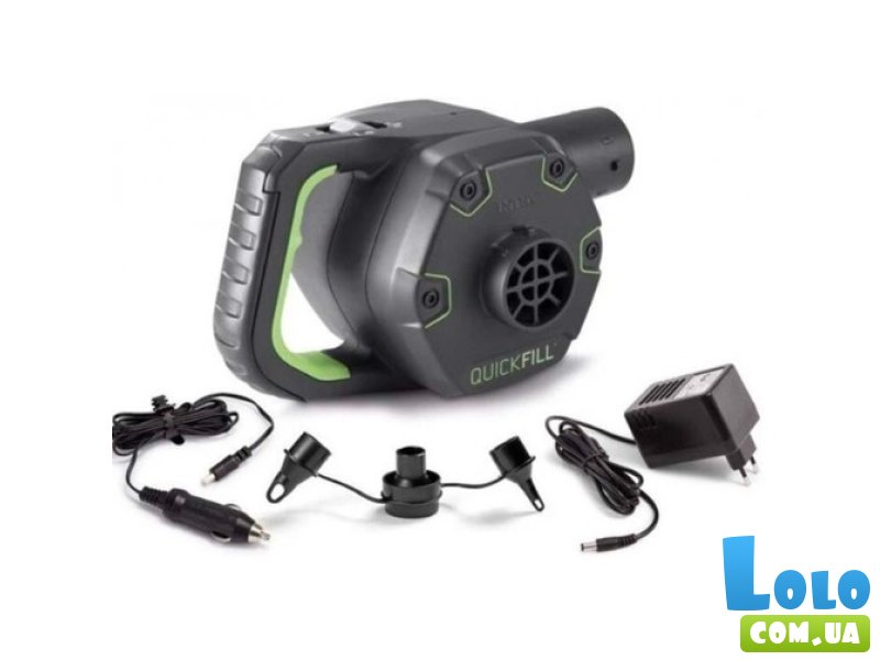 Насос электрический с 3 насадками, Intex